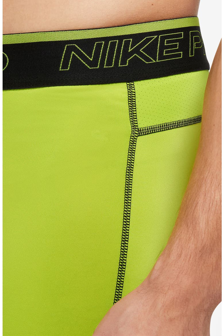 Pro Dri-FIT Performance Boxer Briefs, Alternate, color, ATOMIC GREEN/ BLACK/ SEQUOIA