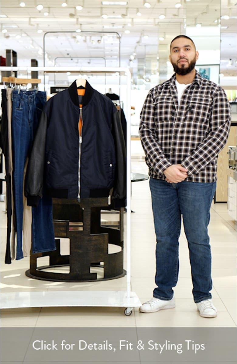 Myler Oversize Nylon Bomber Jacket, sales video thumbnail