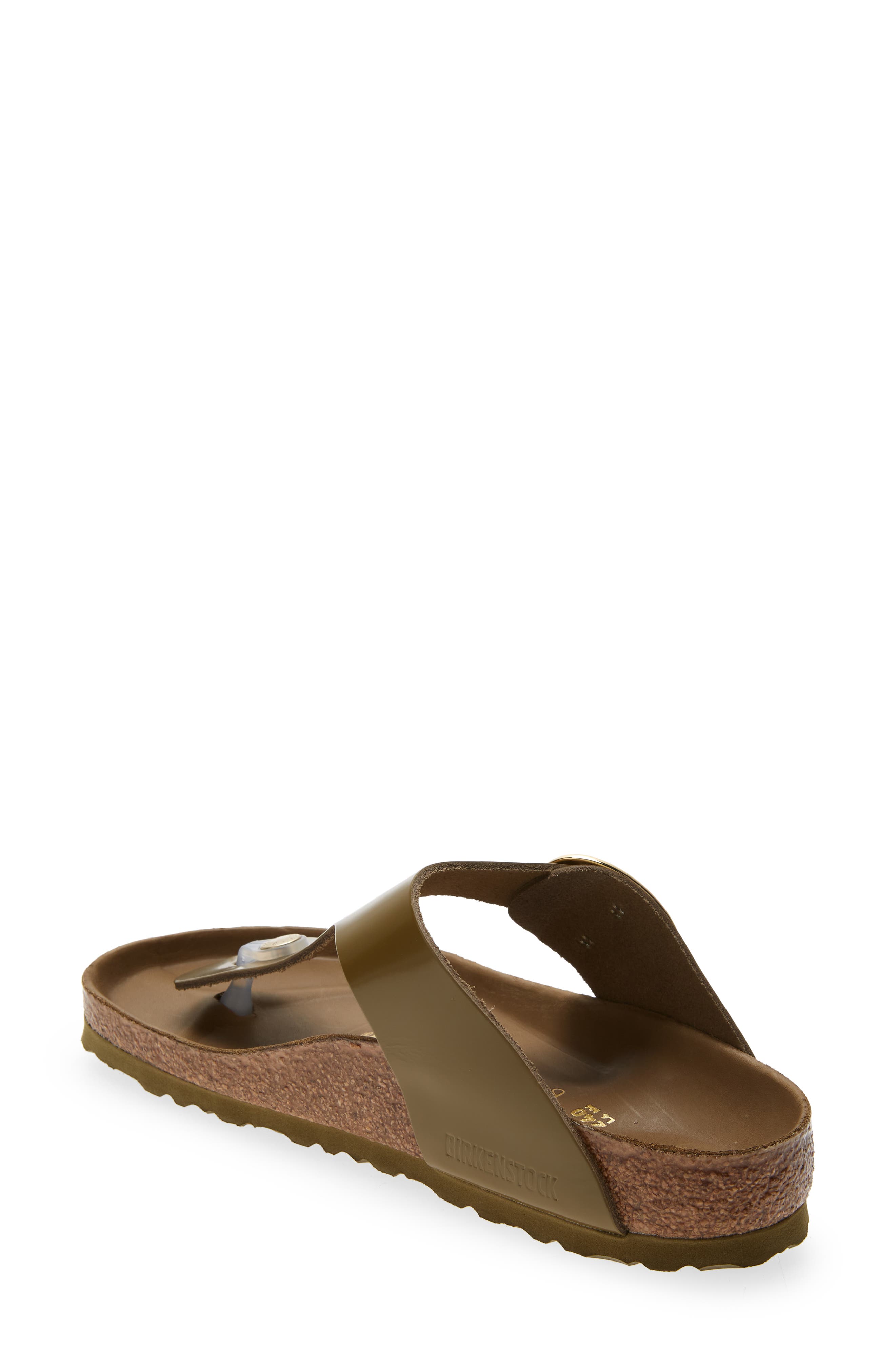 Birkenstock Gizeh Big Buckle Flip Flop, Alternate, color, Green Green