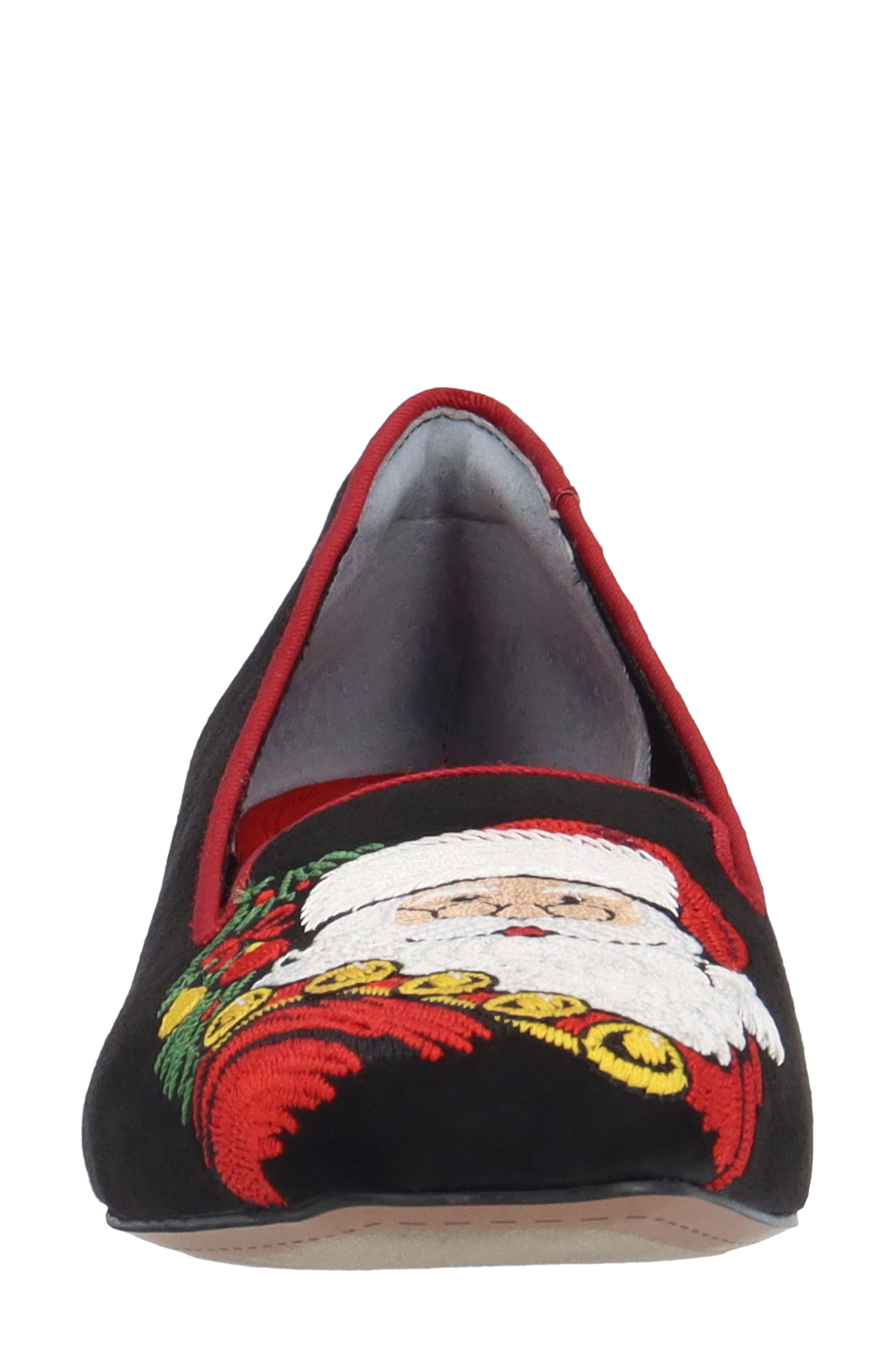 Babbonatale Suede Pump, Alternate, color, BLACK