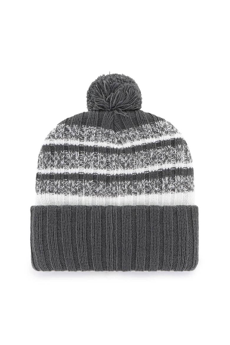 Men's '47  Charcoal Indiana Hoosiers Tavern Cuffed Knit Hat, Alternate, color, Charcoal