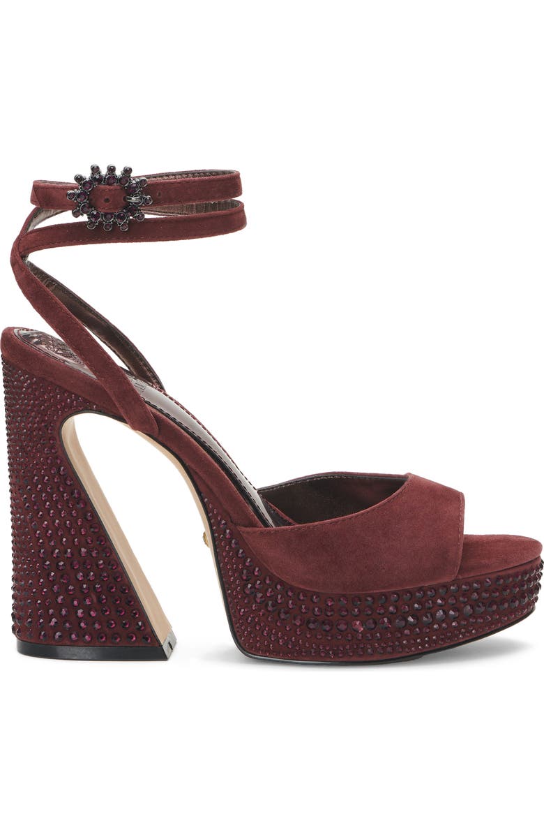 Vince Camuto Inna Platform Sandal, Alternate, color, Crimson