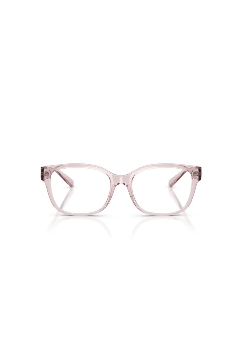 53mm Rectangle optical glasses, Alternate, color, Pink