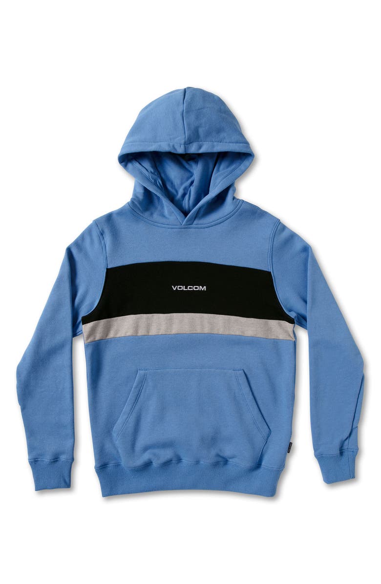 Volcom Kids' Single Stone Division Pullover Hoodie, Main, color, 