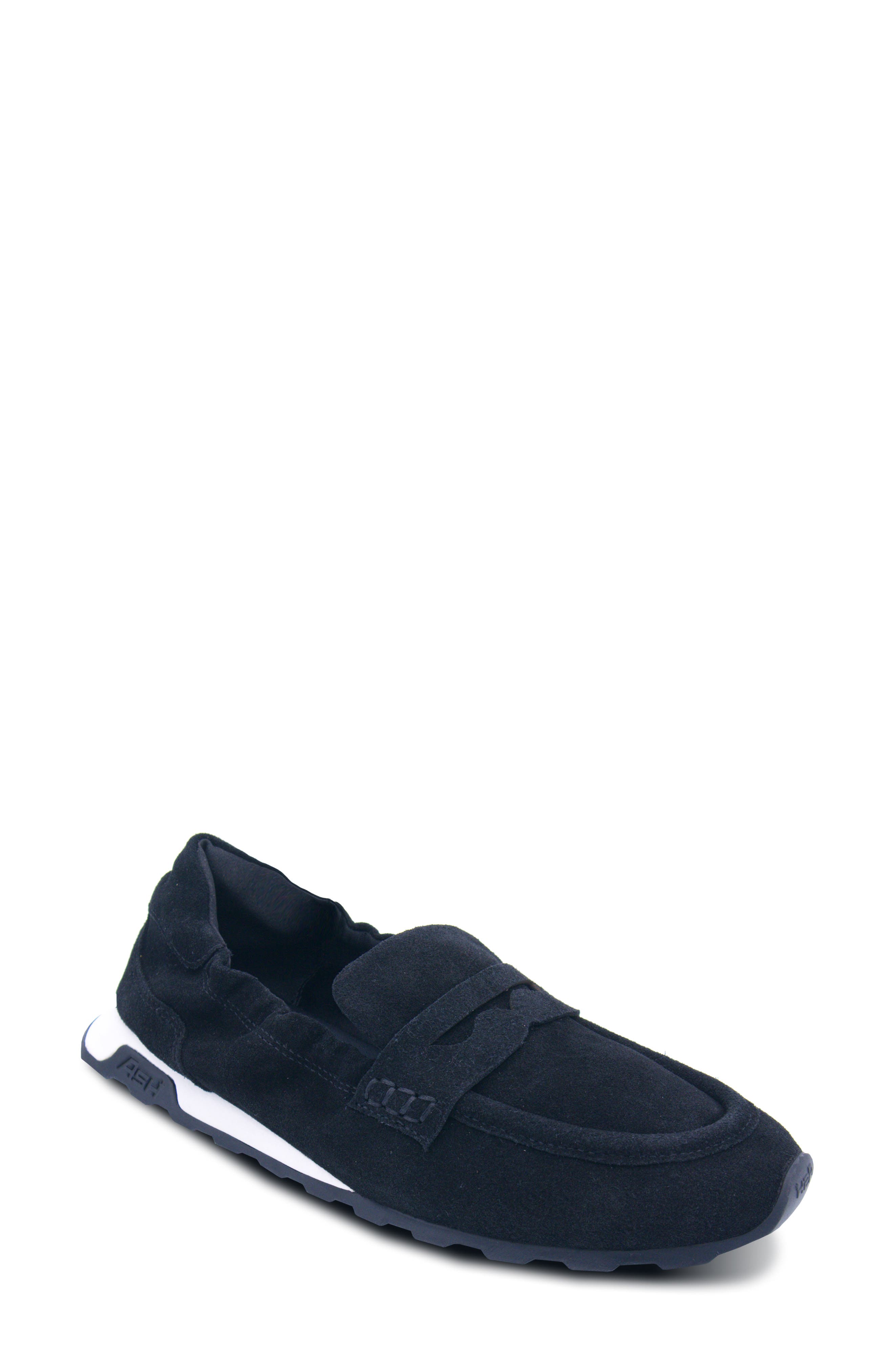 Ash Kriss Loafer Slip-on Sneaker, Main, color, Black