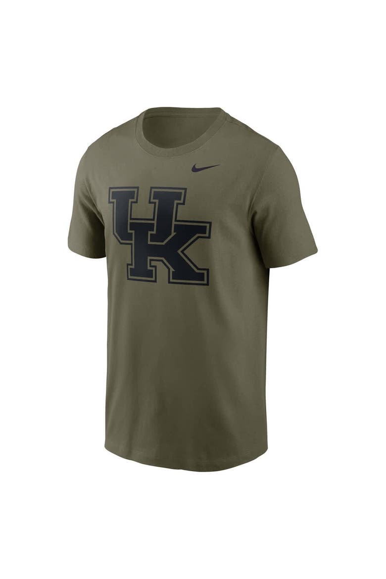 Men's Nike Olive Kentucky Wildcats Primetime Logo Performance T-Shirt, Alternate, color, Olive