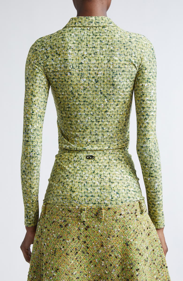 DIESEL<sup>®</sup> C-Elaz Trompe l'Oeil Jersey Shirt, Alternate, color, Yellow