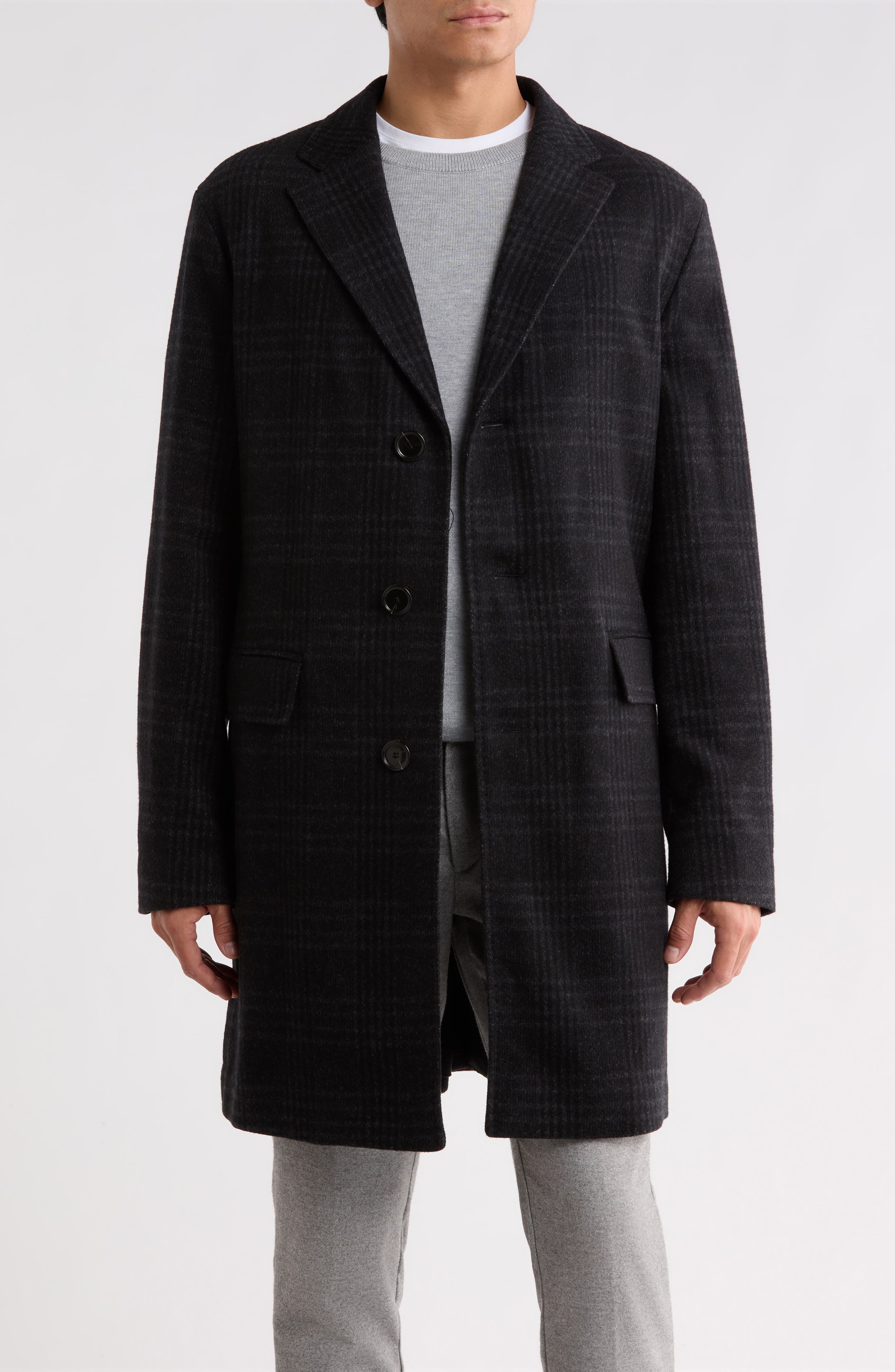 Virgin Wool & Cashmere Coat