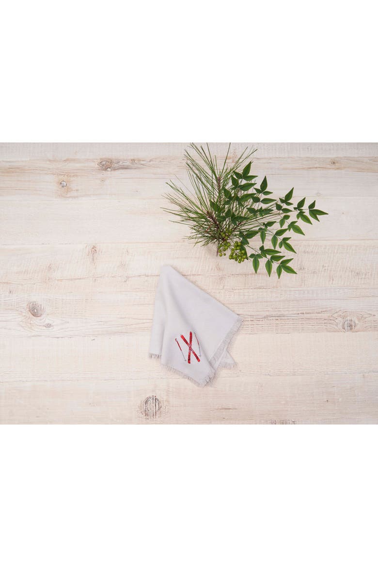 Slopeside Napkins Set of 4, Alternate, color, White