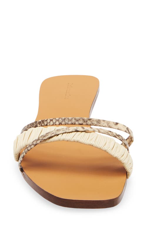 Reformation Katrina Strappy Slide Sandal