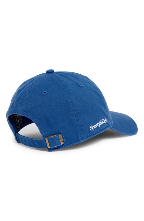 Sporty And Rich Sporty & Rich La Baseball Cap In Team Blue