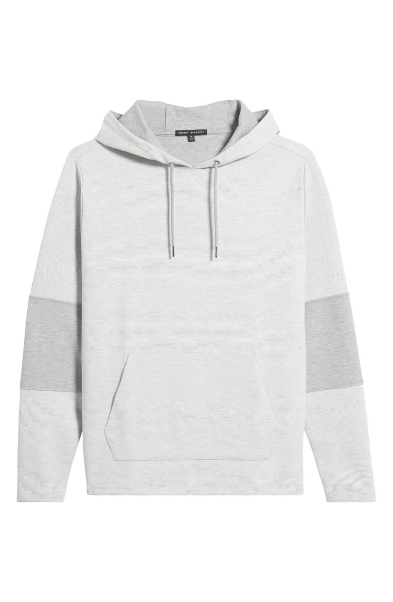 Robert Barakett Cambray Contrast Hoodie, Alternate, color, Grey