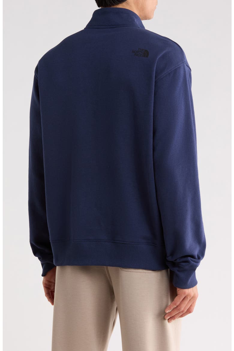 Box Half Dome Quarter Zip Sweatshirt, Alternate, color, SUMMIT NAVY