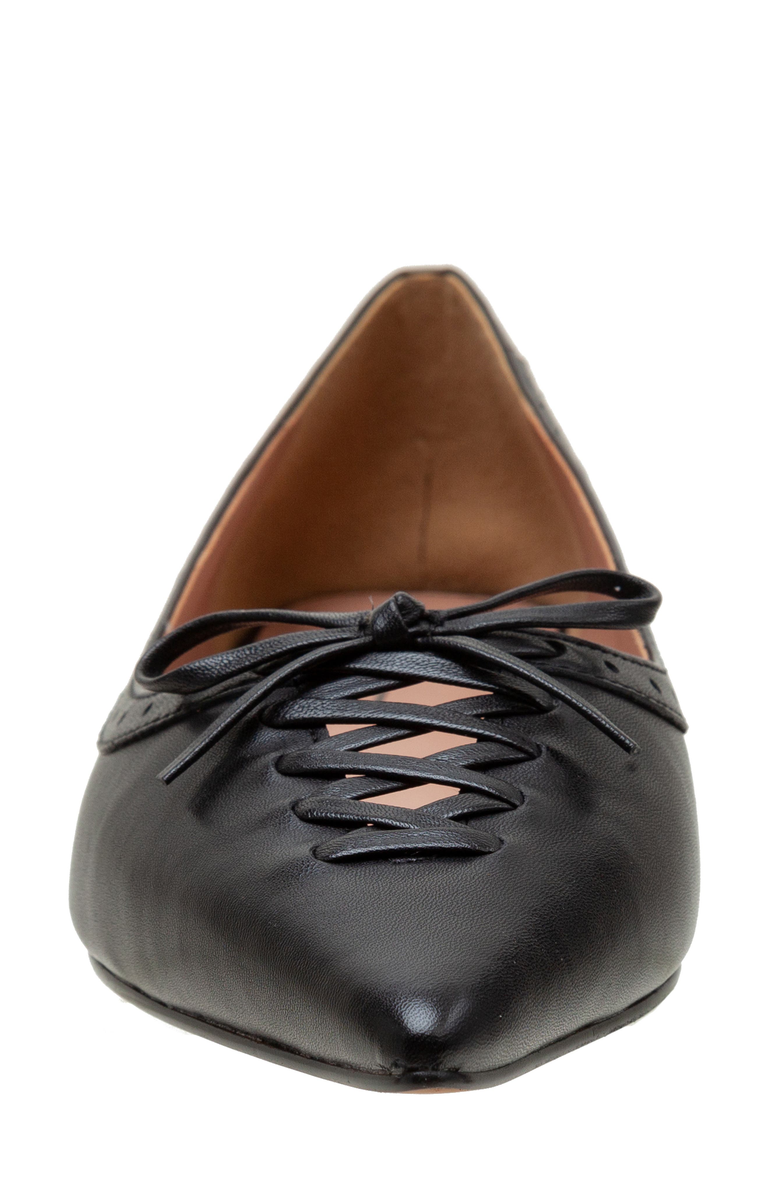 Linea Paolo Noella Flat, Alternate, color, Black