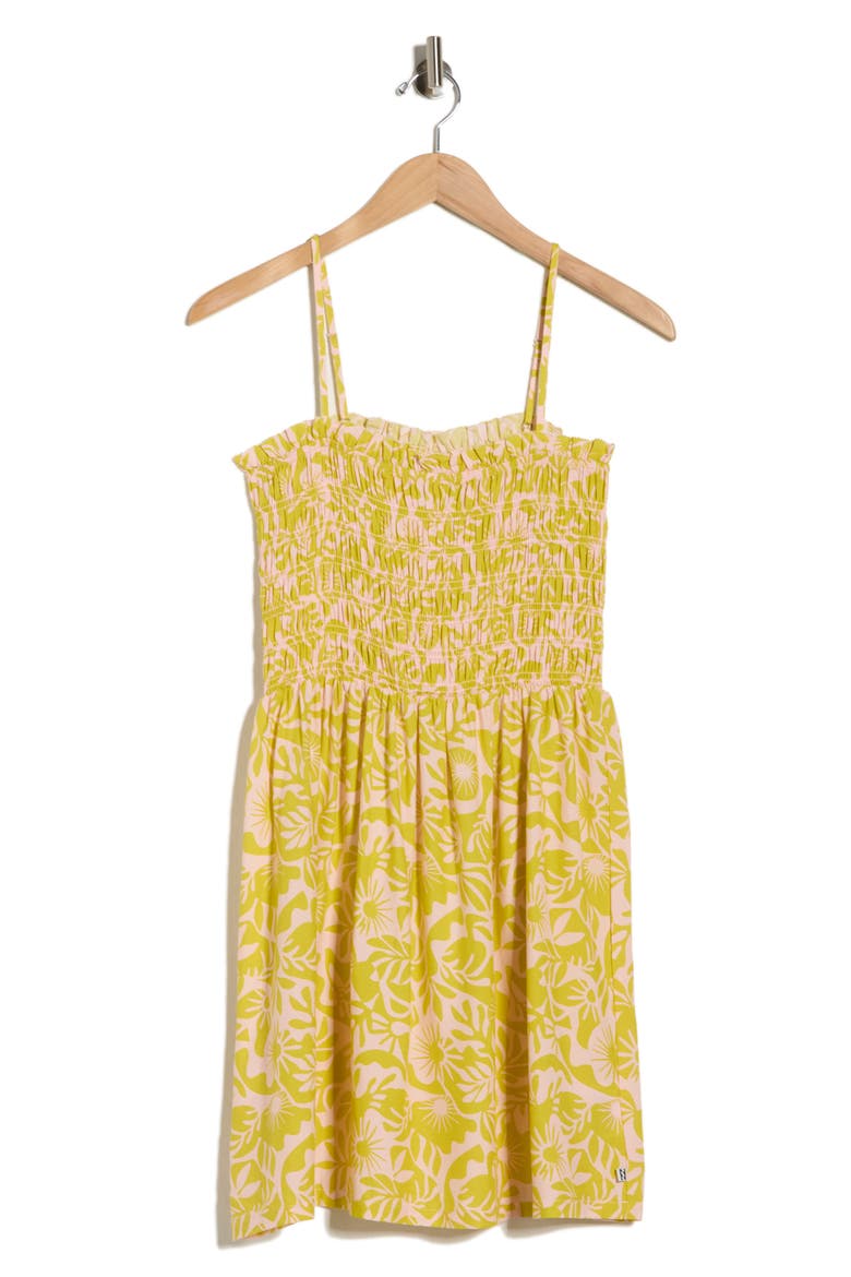 Seaside Breeze Minidress, Alternate, color, CHARTREUSE