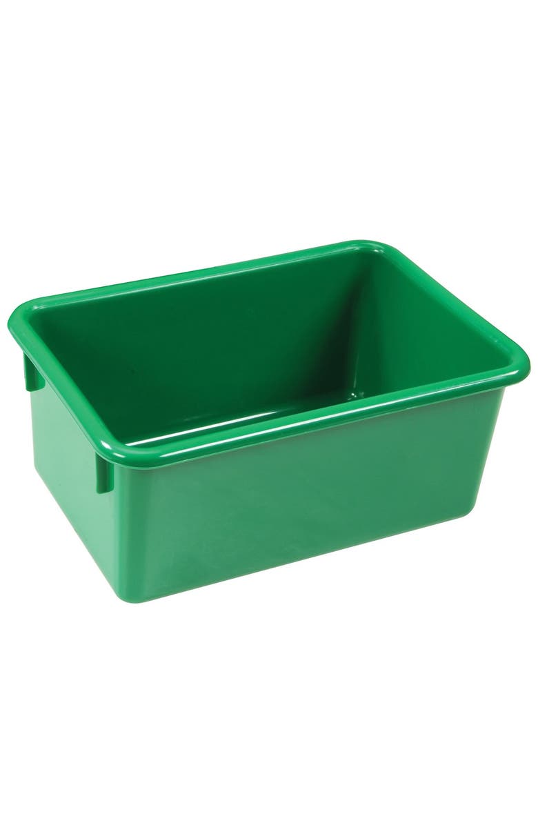 Kaplan Early Learning Company Green Colored Storage Bin - Set of 5, Alternate, color, Green