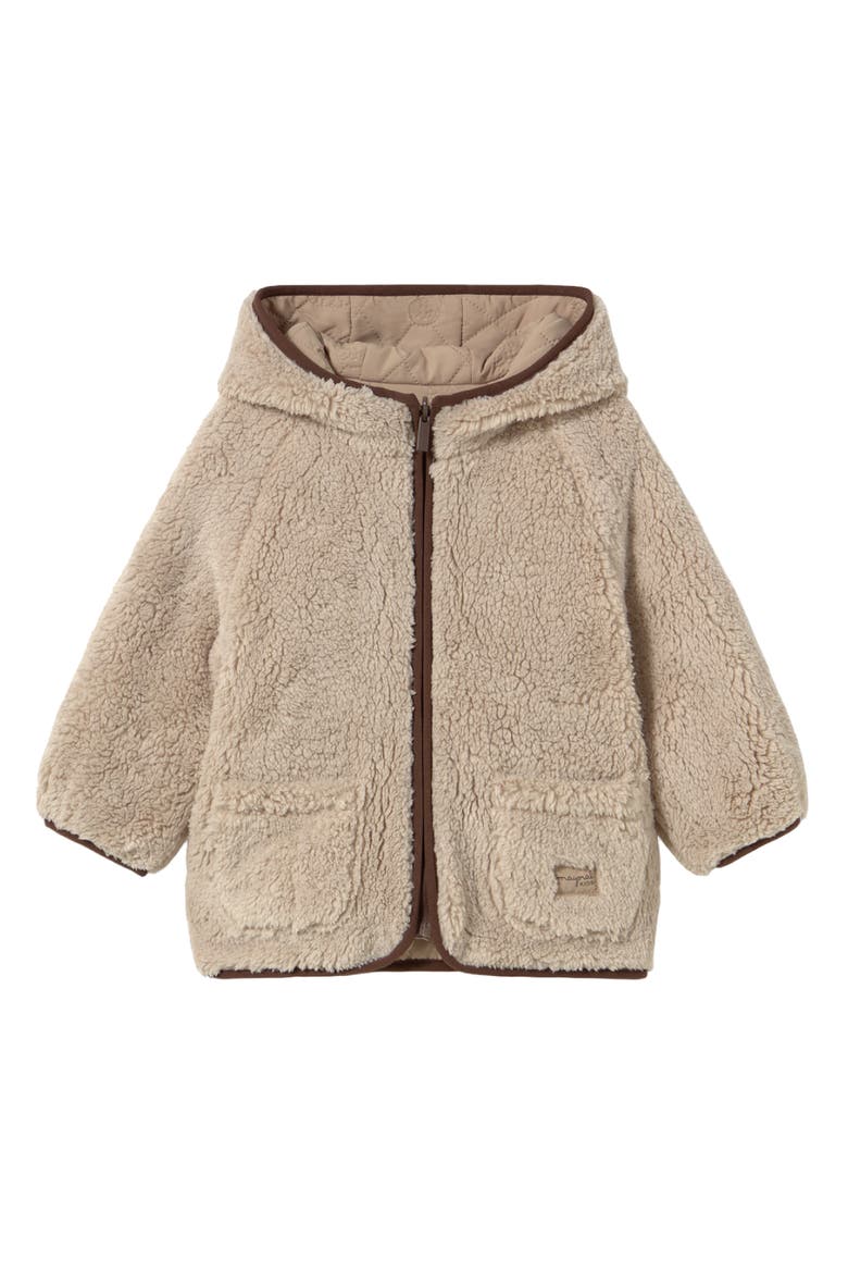Lambswool Coat, Alternate, color, Beige