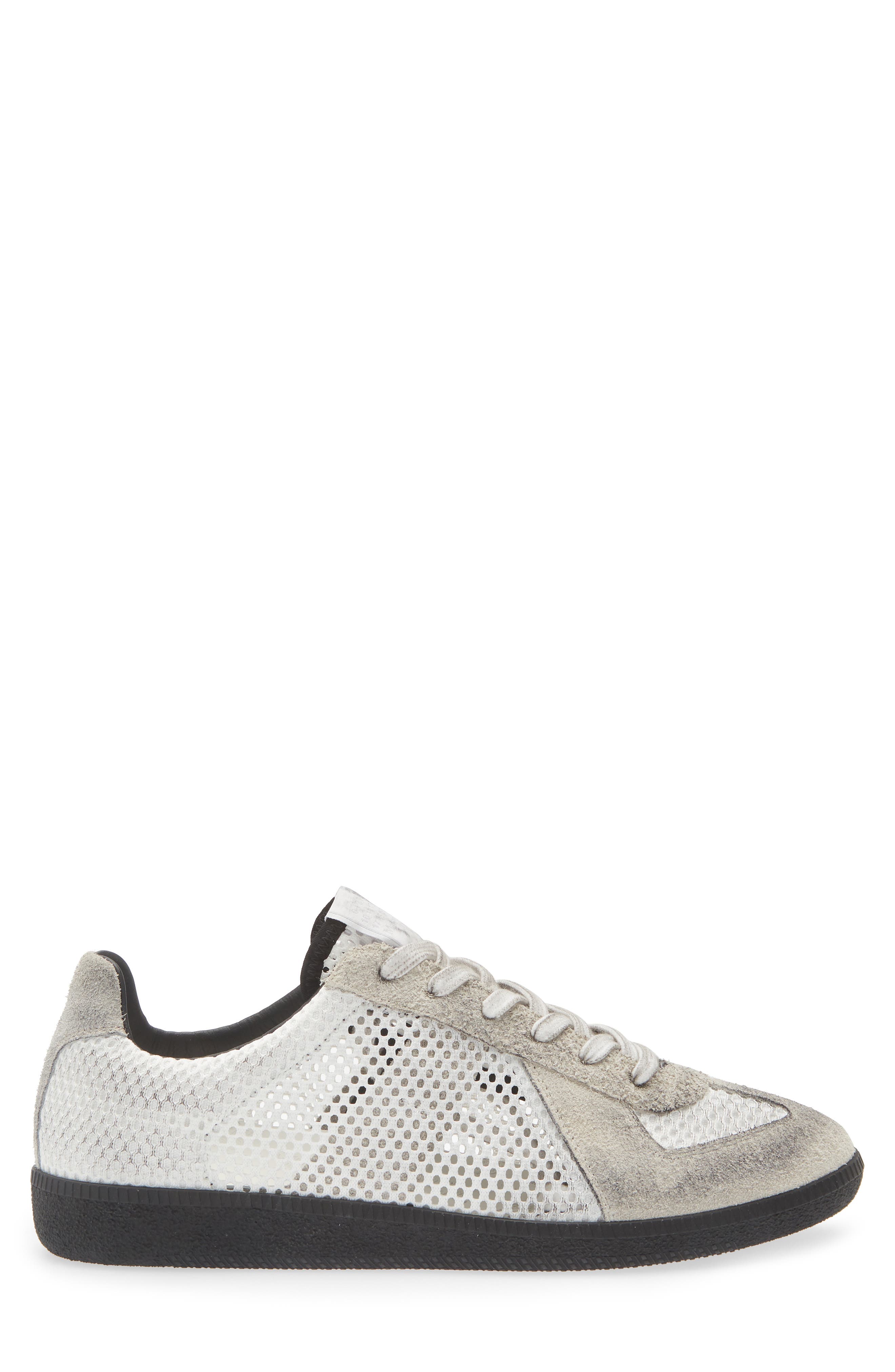 Maison Margiela Replica Low Top Sneaker, Alternate, color, White/ Grey