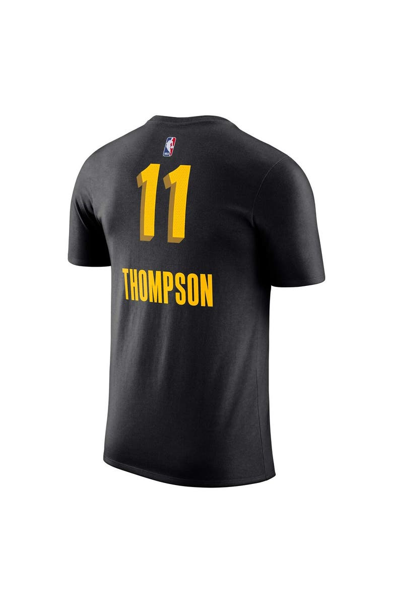 Nike Men's Nike Klay Thompson Black Golden State Warriors 2023/24 City Edition Name & Number T-Shirt, Alternate, color, 