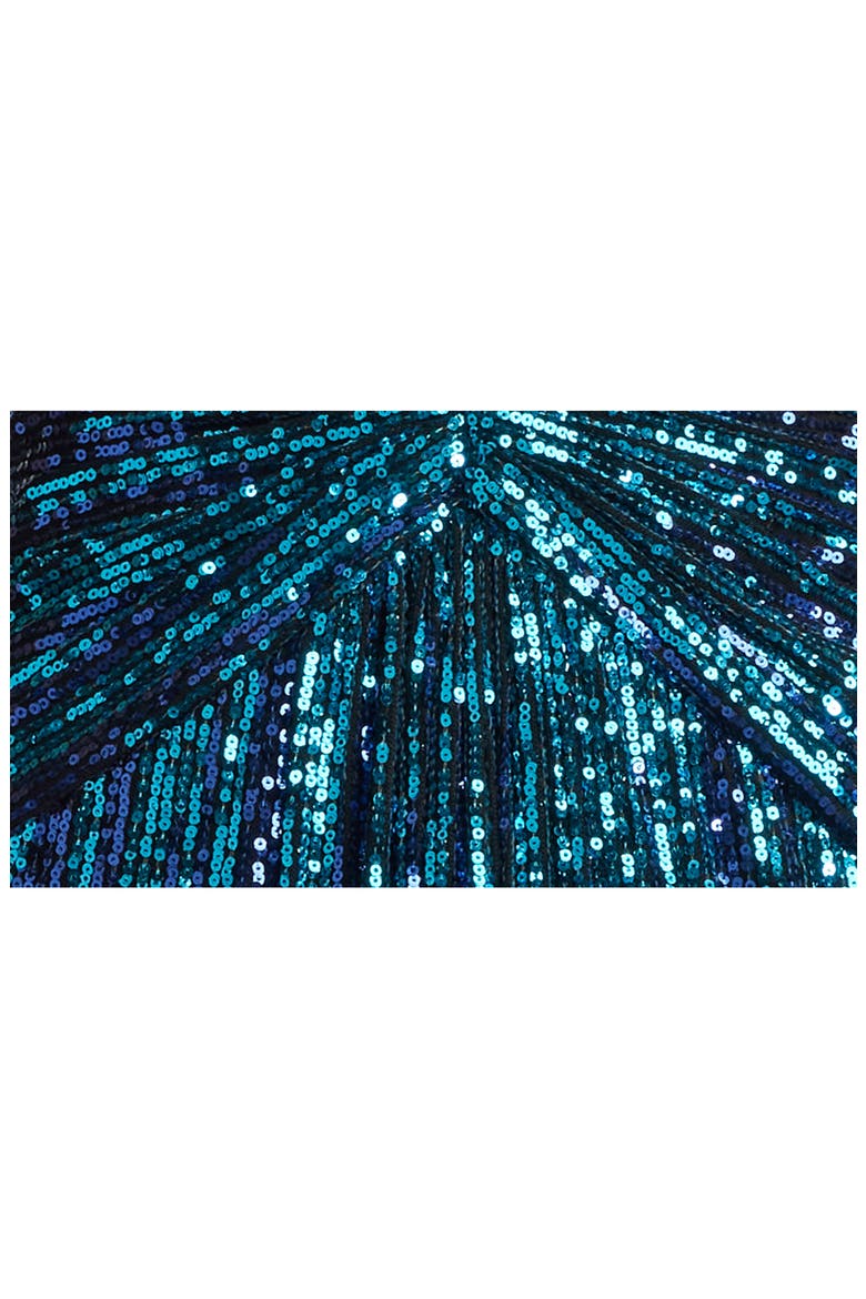 Ombré Sequin Cocktail Sheath Dress, Alternate, color, ROYAL IRIS/ OMBRE