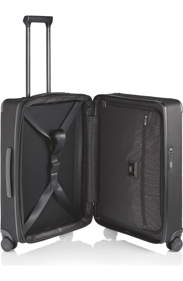 Porsche Design Roadster Nylon 27" Expandable Spinner, Alternate, color, Black