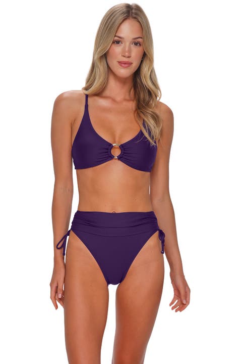 Carrie Crossback Bikini Swimsuit Top
