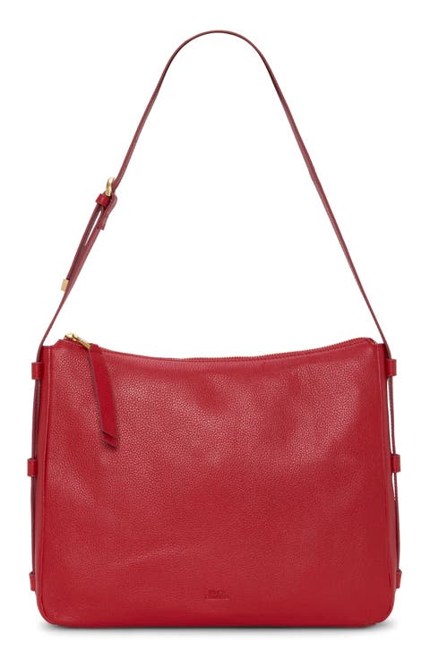 Noemi Leather Shoulder Bag