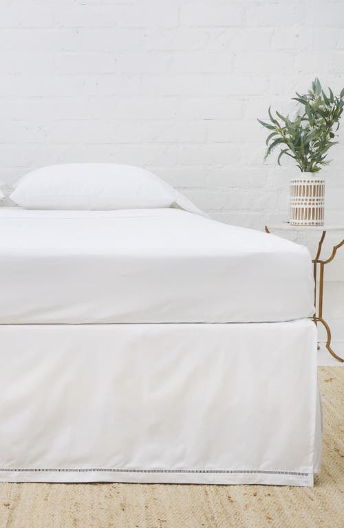 Pom Pom At Home Como Ladder Stitch Bedskirt