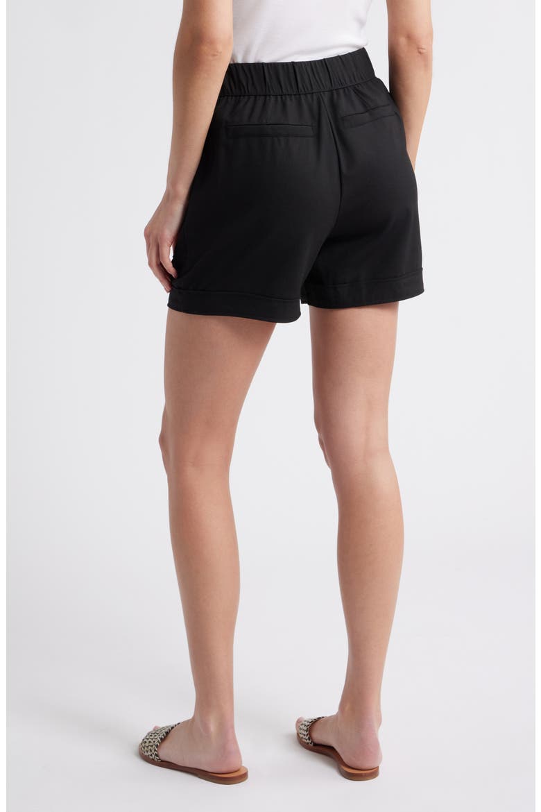 Skyrise Patch Pocket Shorts, Alternate, color, BK-BLACK