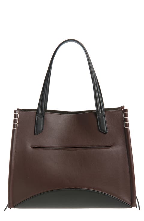 Loafer Leather Tote