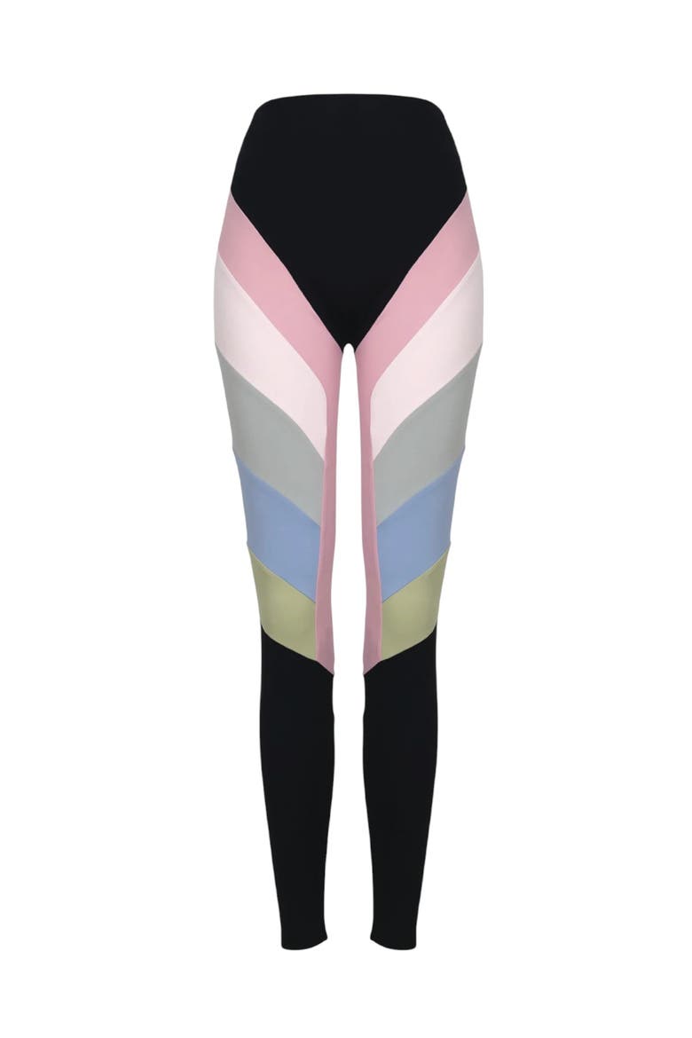 Rainbow Legging, Alternate, color, Black-Pastel
