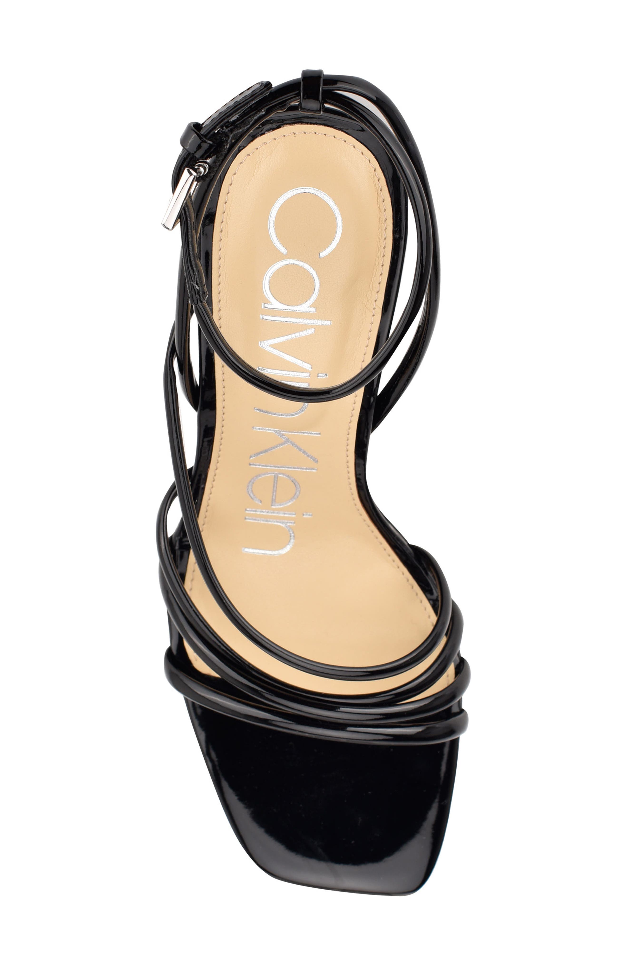 Calvin Klein Quen Ankle Strap Sandal, Alternate, color, 