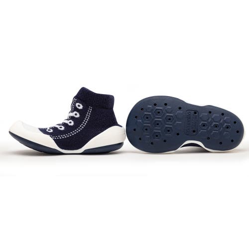 Komuello Toddler Boy Sock Shoes In Navy