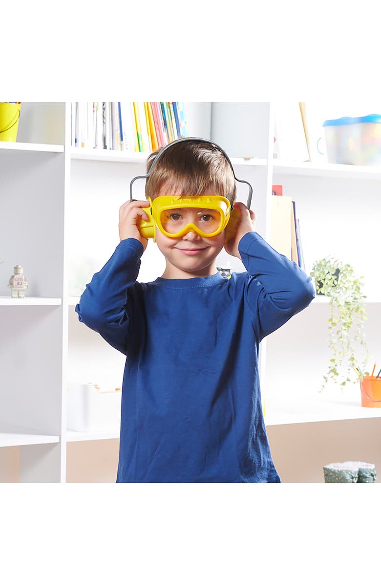 Stanley Jr. Pretend Play Protective Tool Set, Alternate, color, Yellow/ Black