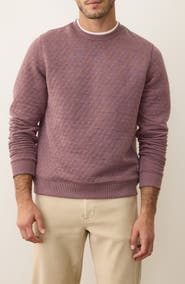 Marine Layer Corbet Quilted Crewneck Sweatshirt