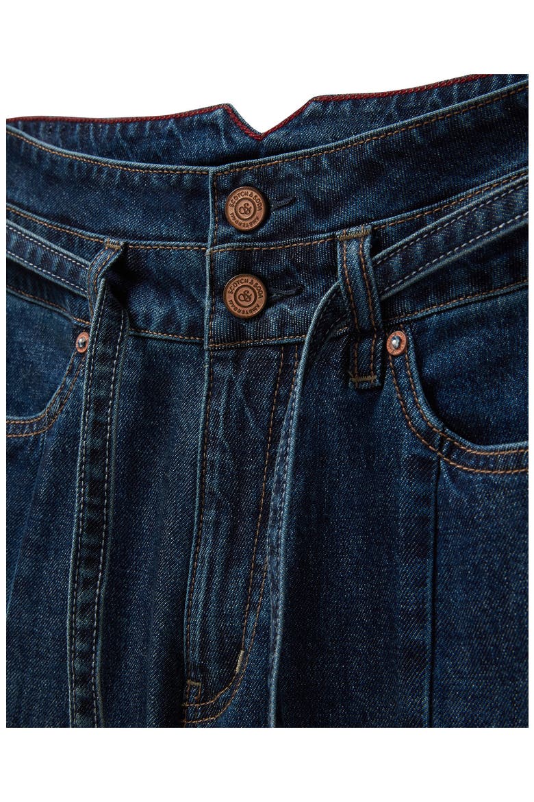 Belted High Waist Wide Leg Jeans, Alternate, color, HIGH TIMES