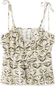 MANGO TEEN Kids' Bow Print Shell