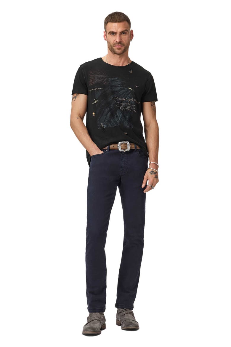 Wild Heart Raw Edge Graphic T-Shirt, Alternate, color, BLACK