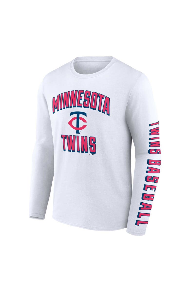 FANATICS Men's Fanatics Branded Navy/White Minnesota Twins Two-Pack Combo T-Shirt Set, Alternate, color, Navy