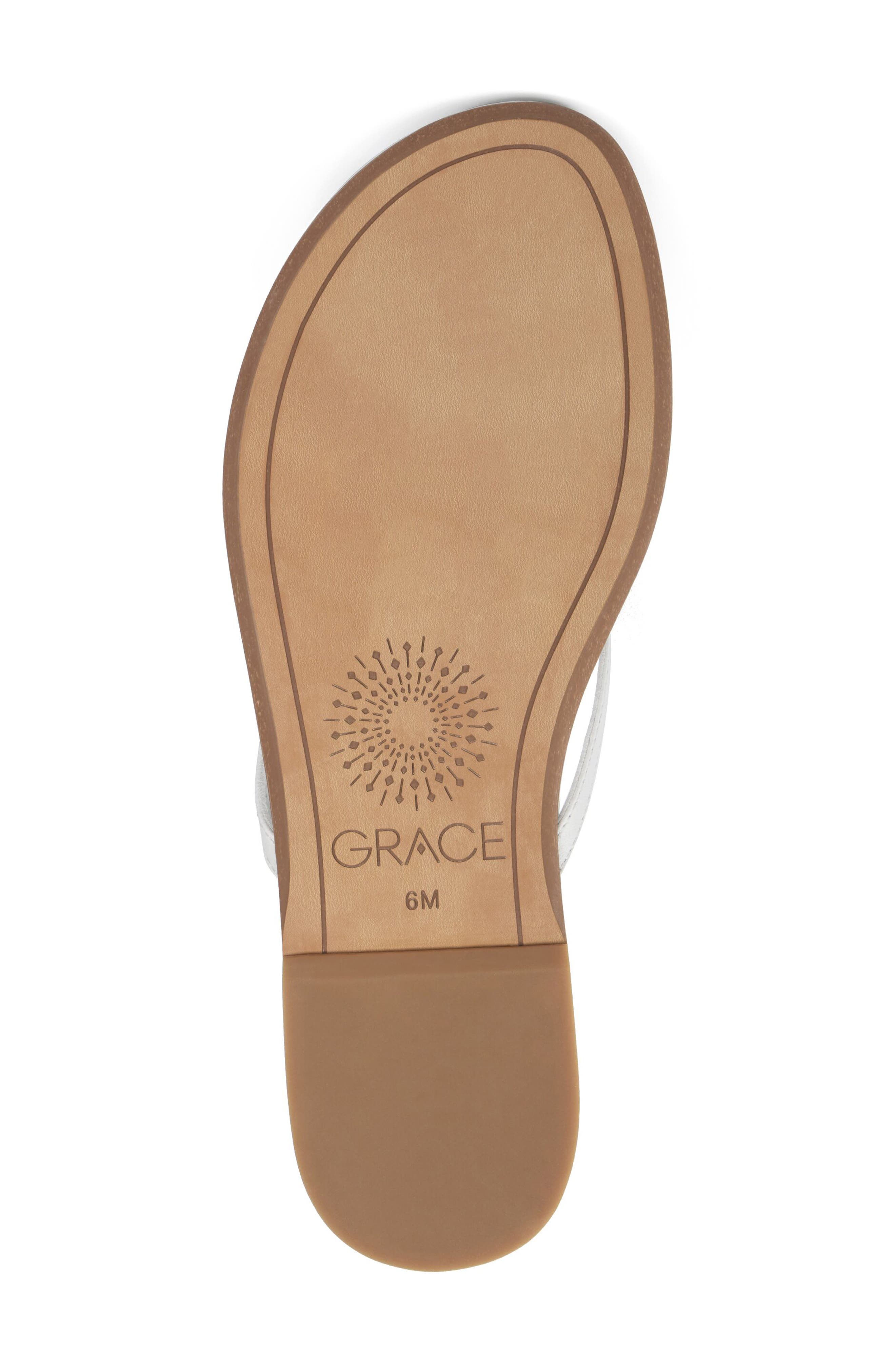 Grace Footwear Sicily Flip Flop, Alternate, color, White