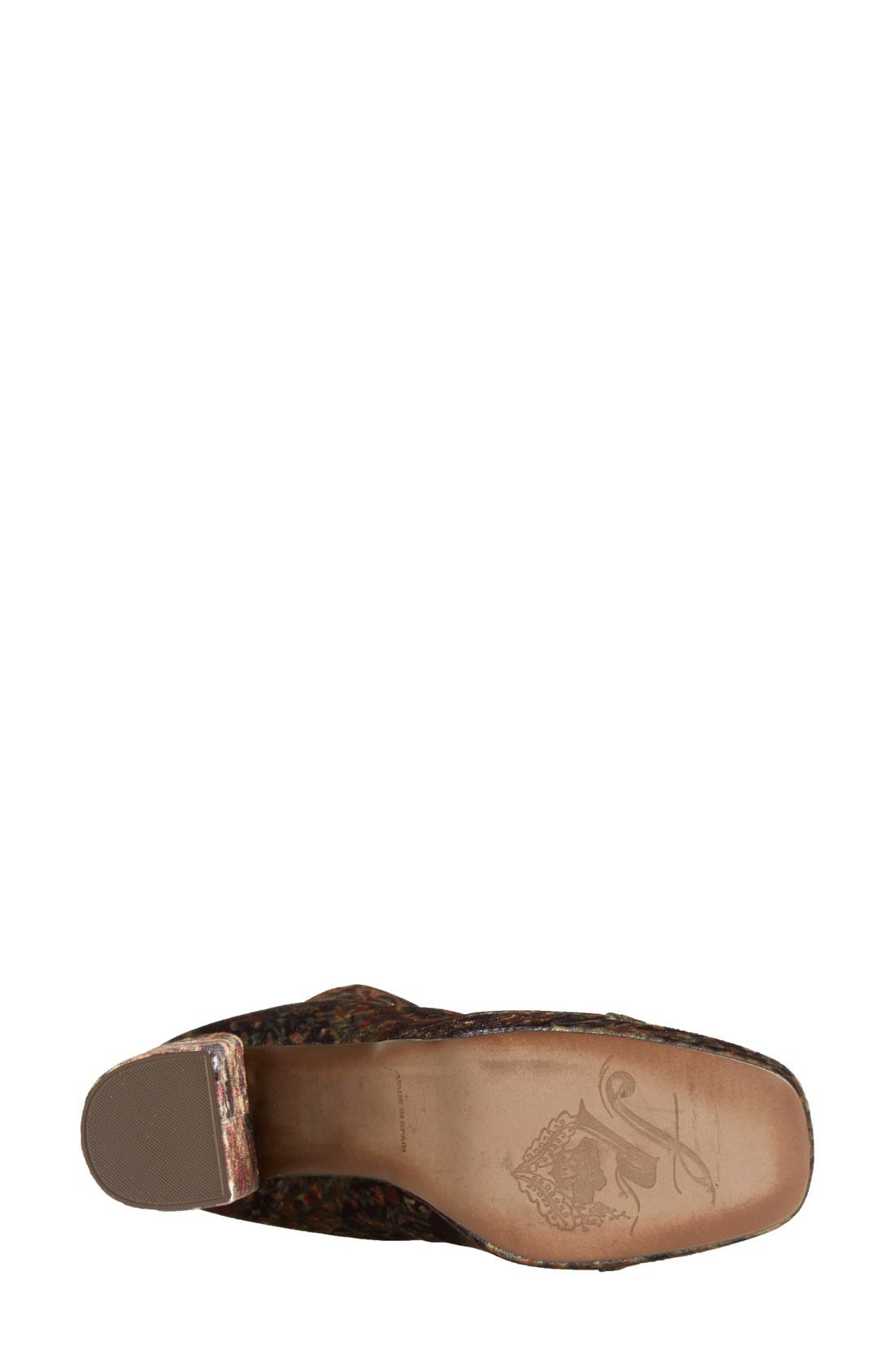 'Day for Night' Platform Boot, Alternate, color, PAISLEY COMBO VELVET