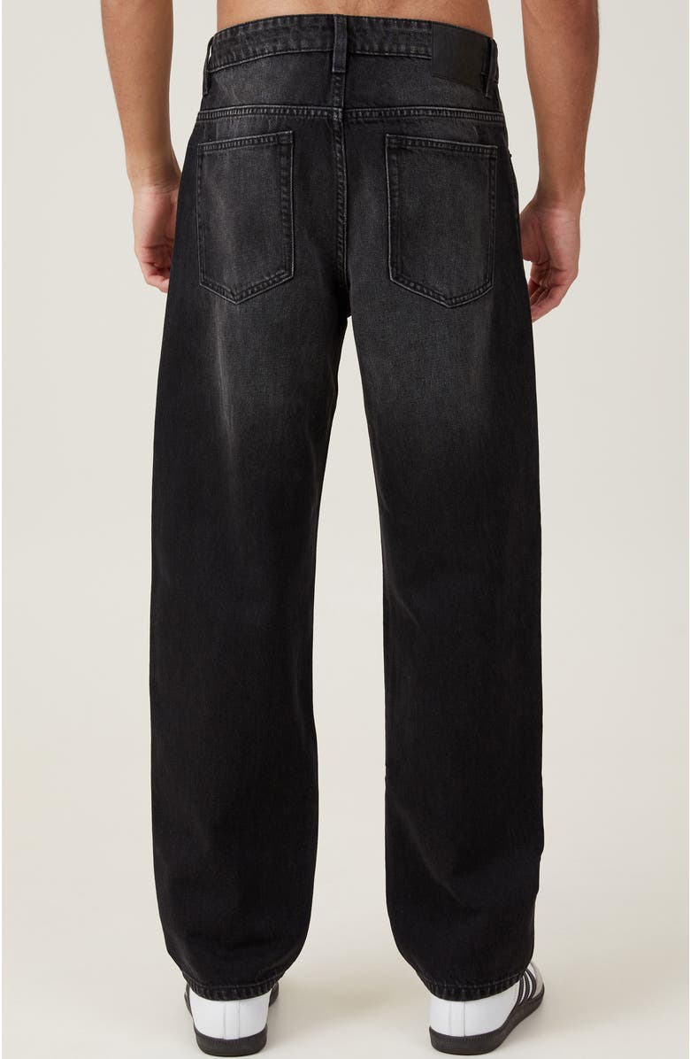 Cotton On Men's Baggy Jean, Alternate, color, Revolve Black