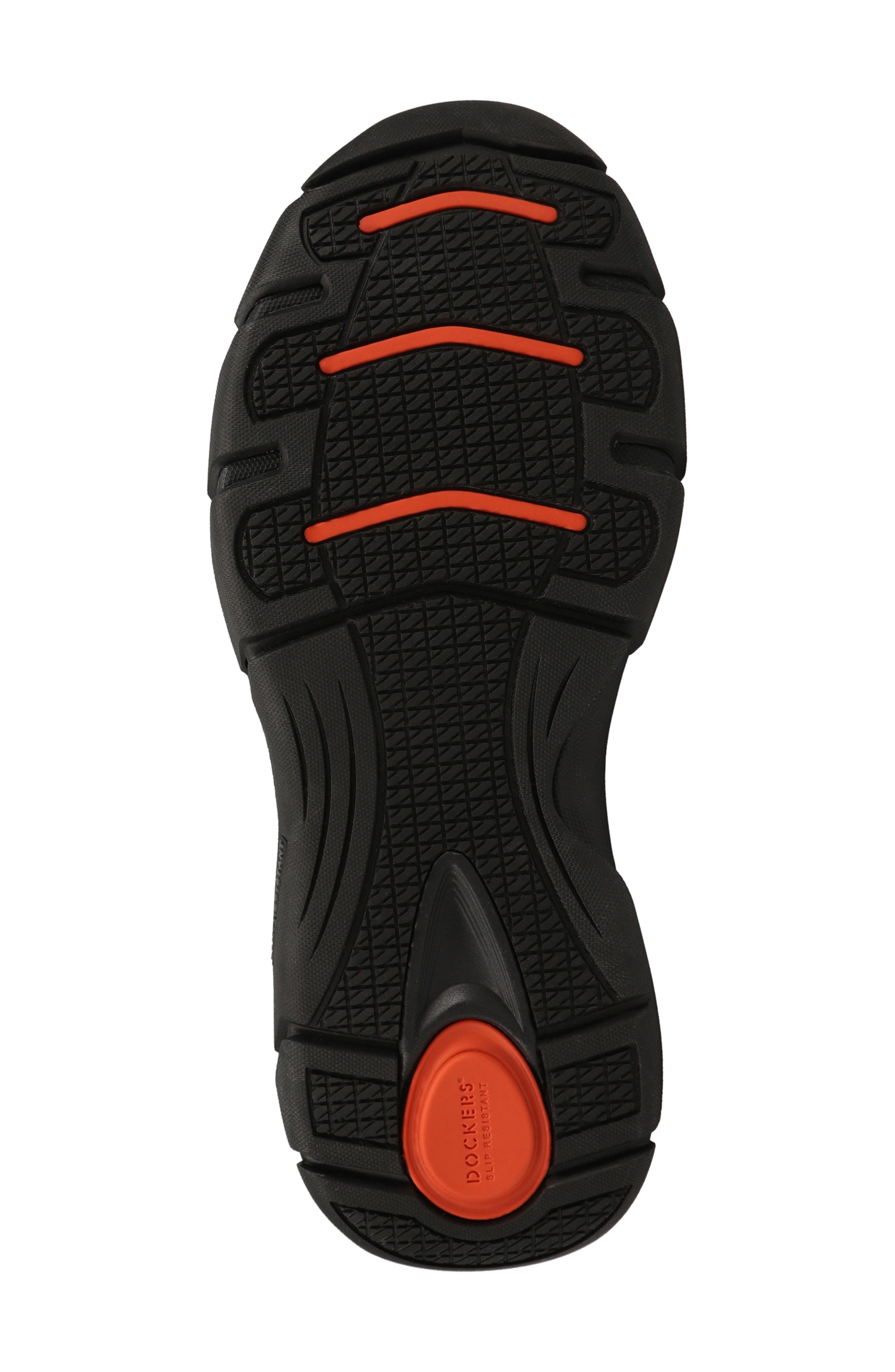 Rutherford Leather Sneaker, Alternate, color, BLACK