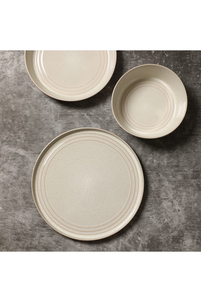 Claire Stoneware 8-Piece Dinner Plate Set, Alternate, color, White