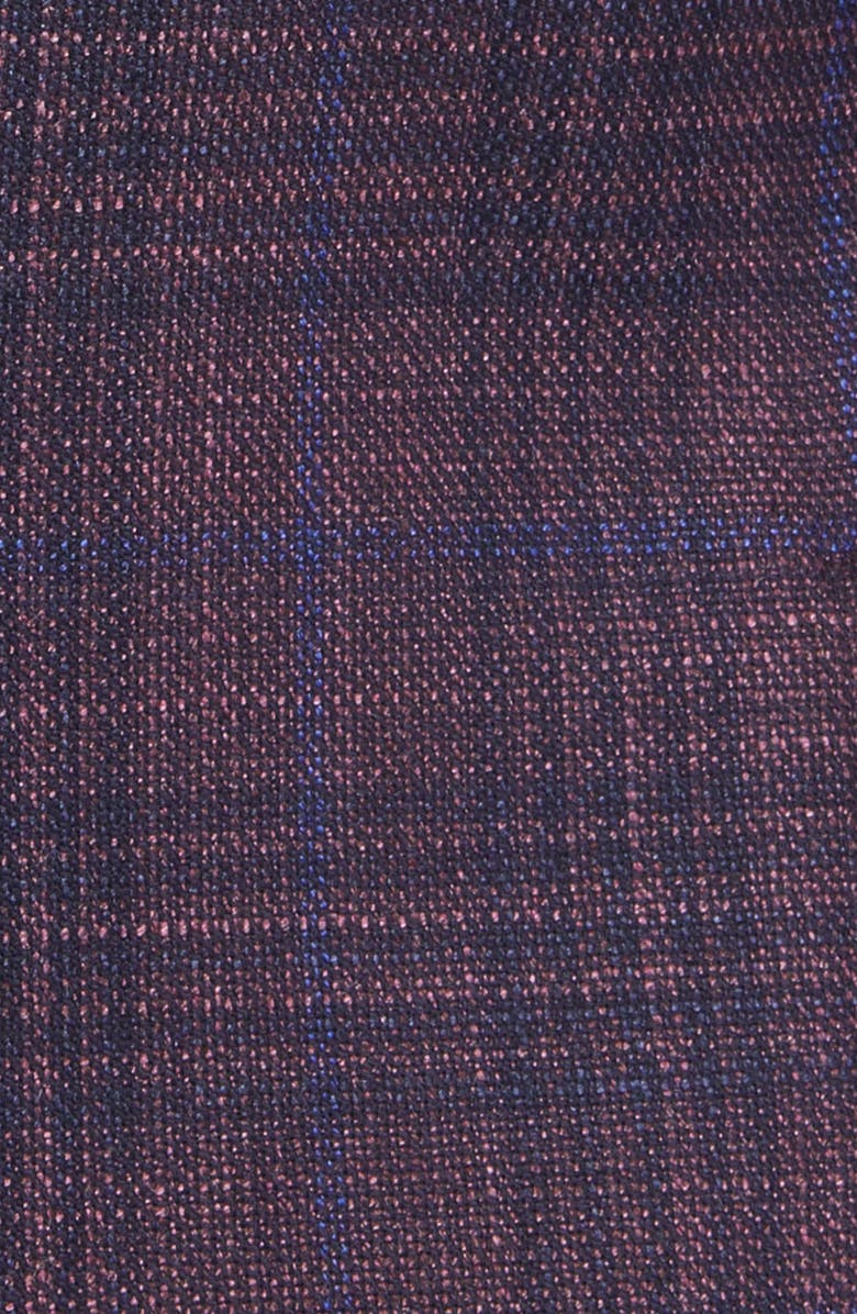 Peter Millar Crown Crafted Luton Plaid Wool & Silk Blend Sport Coat, Alternate, color, 