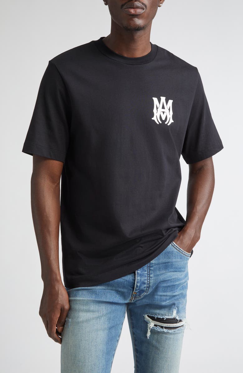 AMIRI MA Core Logo Garphic T-Shirt, Main, color, Black