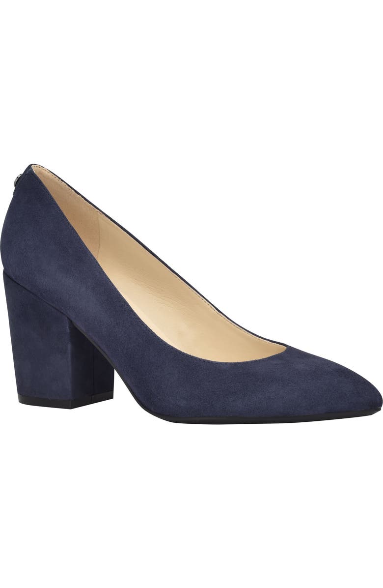 Nine West Ani 9x9 Block Heel Pump, Main, color,