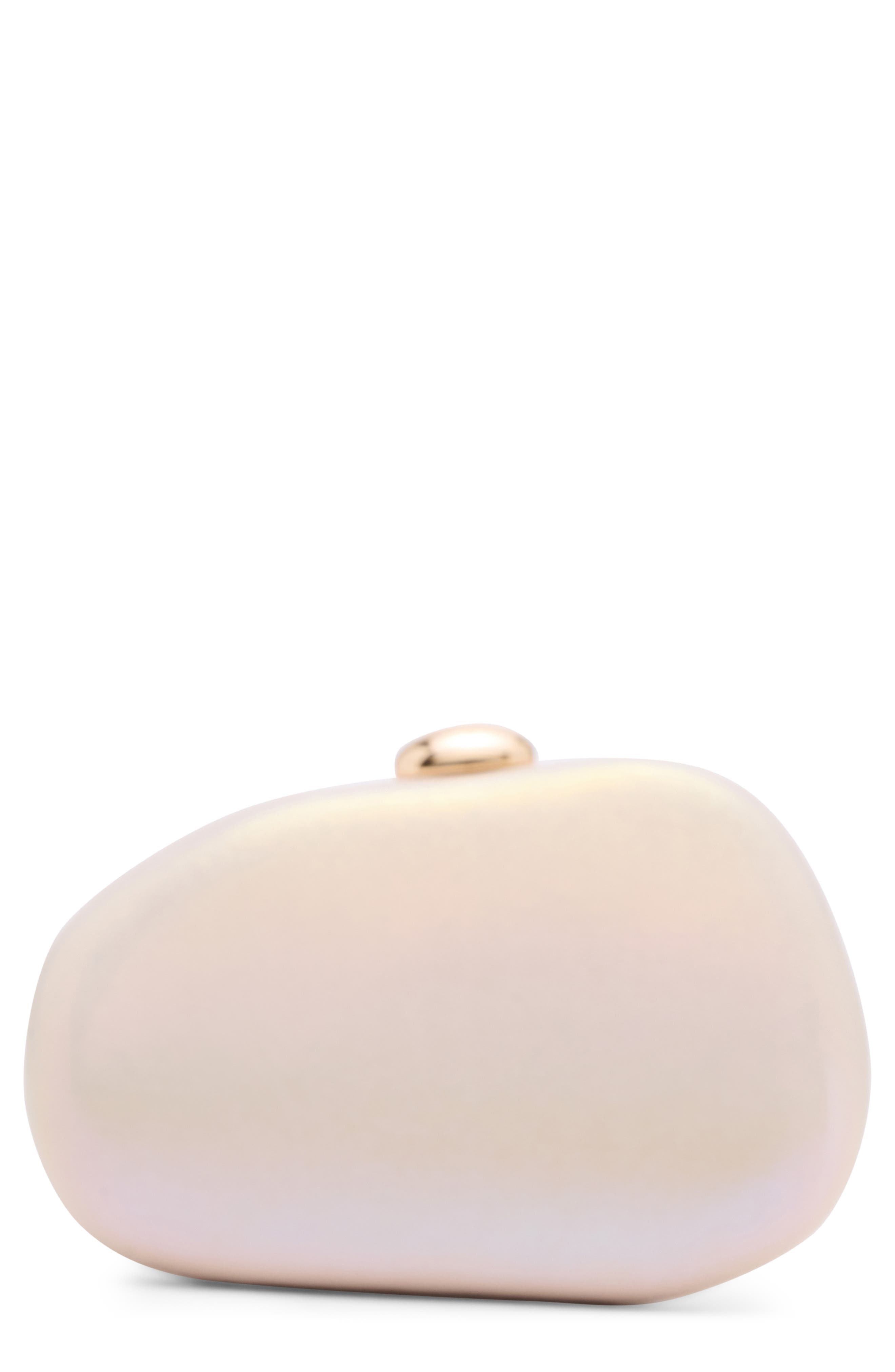 Dolce Vita Dionne Hardshell Clutch, Main, color, Taupe