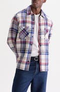 Wax London Whiting Jazz Weave Overshirt