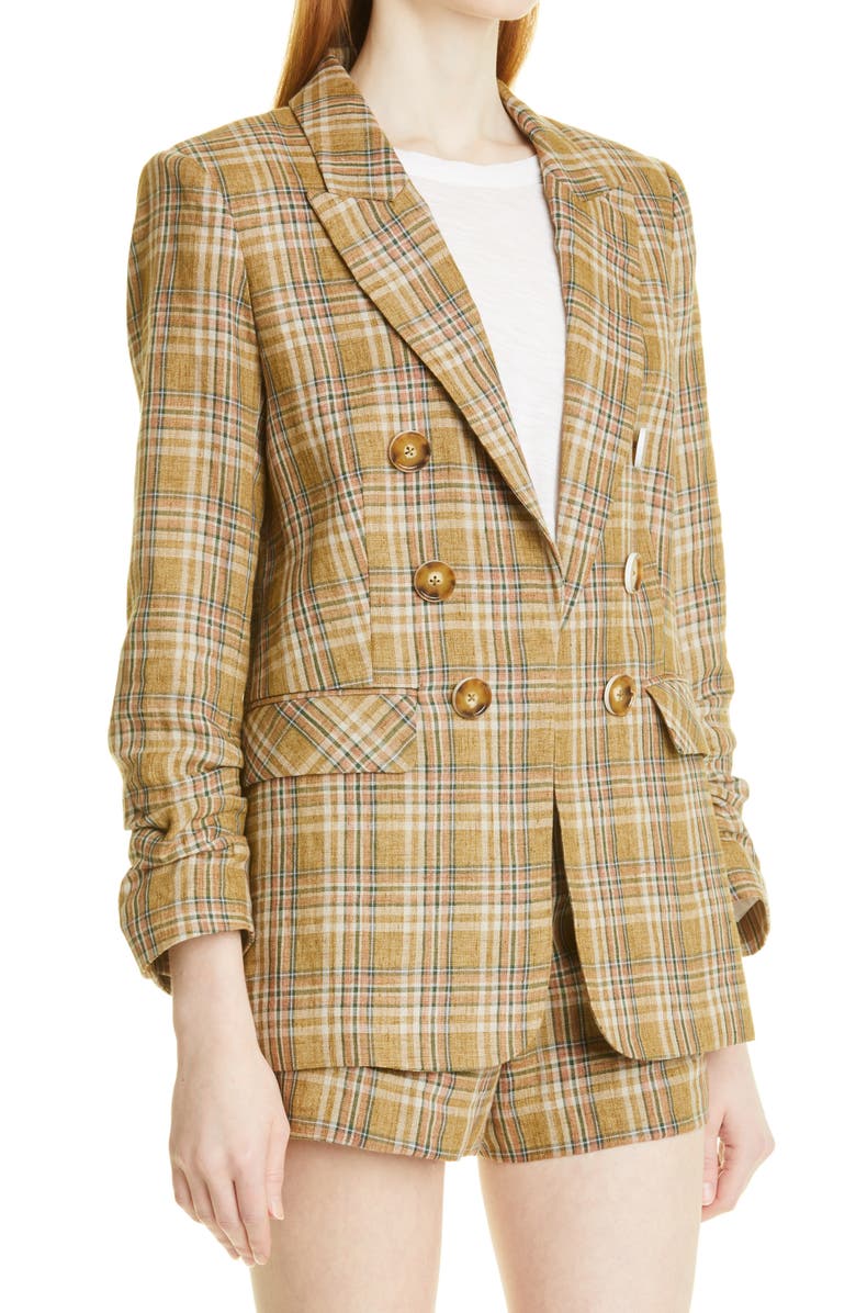 Veronica Beard Beacon Plaid Dickey Jacket, Alternate, color,